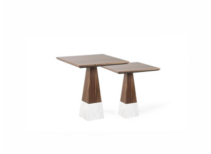 2 kpl Beisteltisch Täydellinen Pöydät Olohuone Setti Design Kahvipöytä Uusi